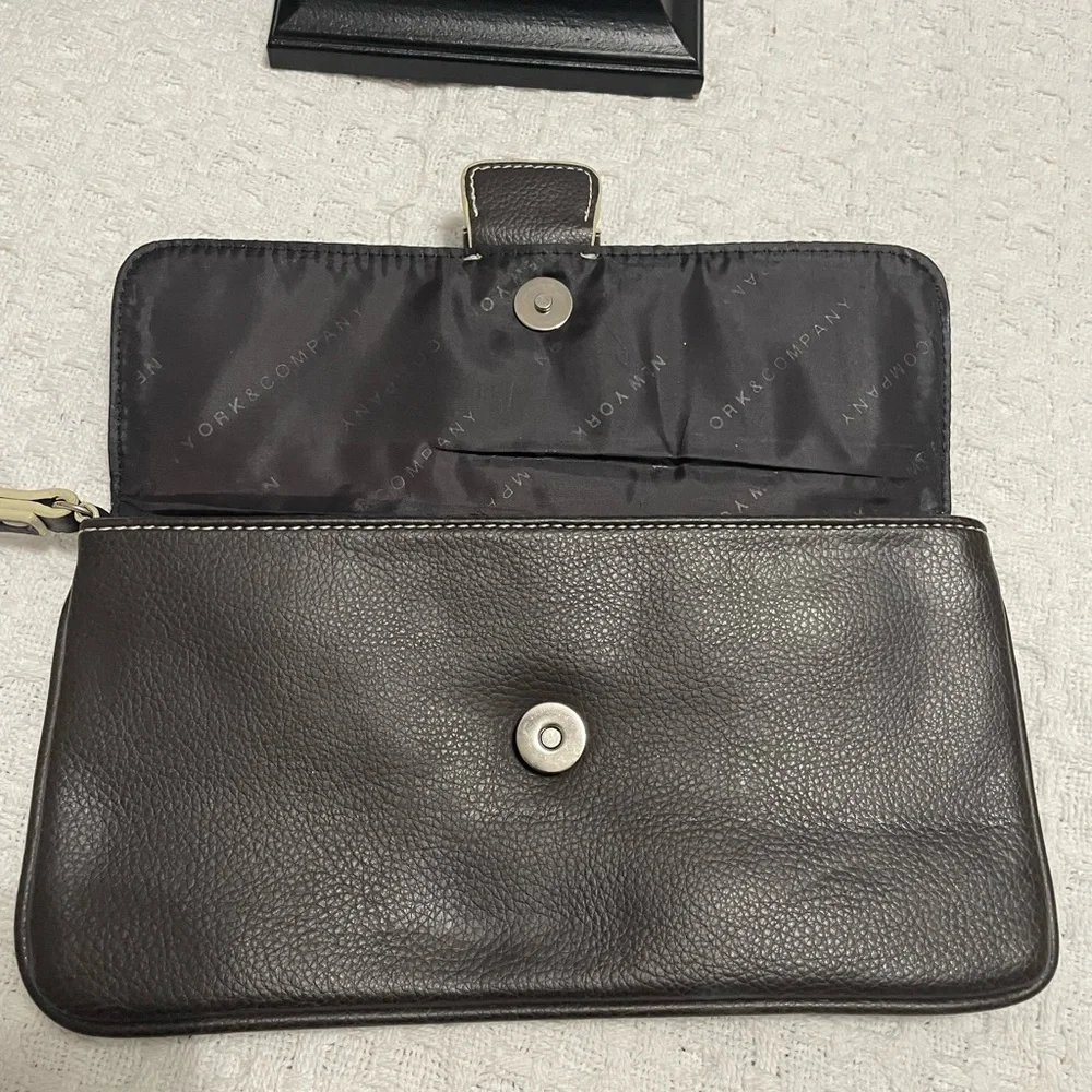 New‎ York & Company Dark Brown Clutch